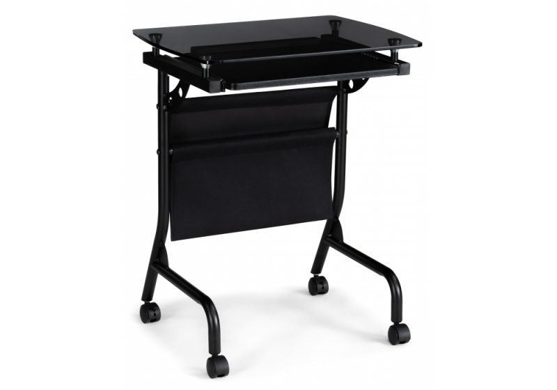 Компьютерный стол Riko black (40x67). 