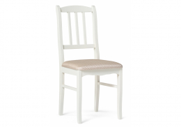 Стул деревянный Муриел молочный / атина (41x50x92)