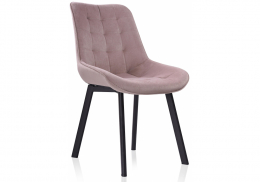 Стул на металлокаркасе Hagen light purple (53x60x87)